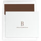 Tall Initials Folded Note Cards - Letterpress Image 4 of 6